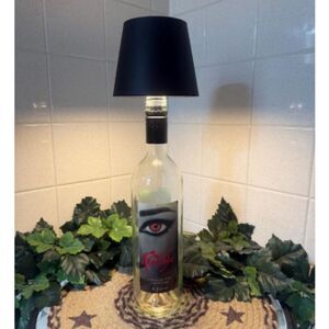 Wine Bottle Accent Lamp Rechargeable Shade Bar Lighting Ambient Cool Warm Decor